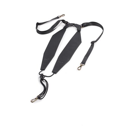Gruv Gear Bob Sheppard in. Zero-Neck in. Saxophone Strap, Black SHEP-SAX-BLK